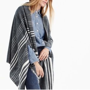 J.Crew Striped Cape-Scarf